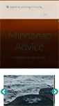 Mobile Screenshot of mindanaoadvice.com