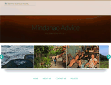Tablet Screenshot of mindanaoadvice.com